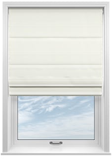 Mayfair, Ivory - Twist&Fit Roman Blind